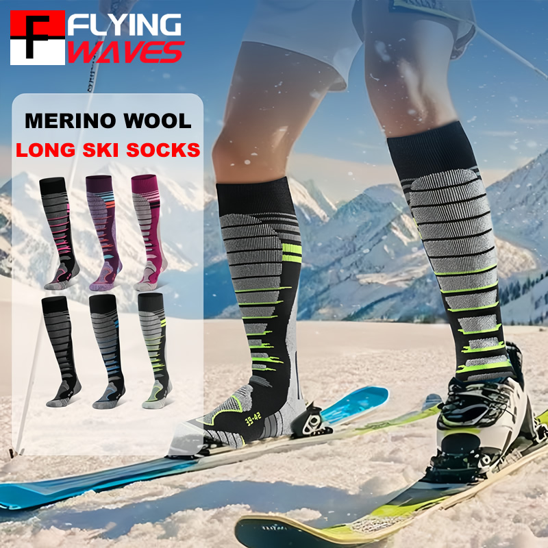 Merino Wool Ski Socks Cold Wea - Sock Garter Men ulasan dan harga