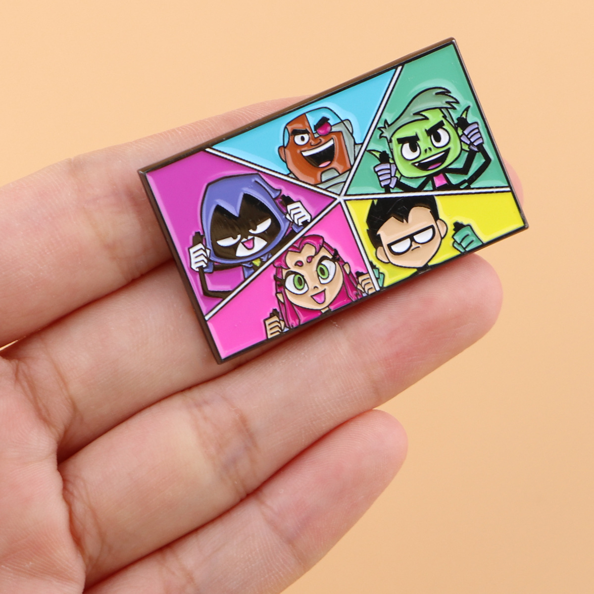 New Teen Heroes Team Enamel Pi - Tuxedo Lapel Pin ulasan dan harga
