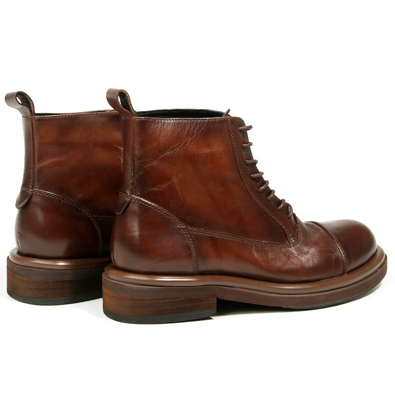 High-Quality Men's Boots Genui - Men Formal Wear With Boots ulasan dan harga